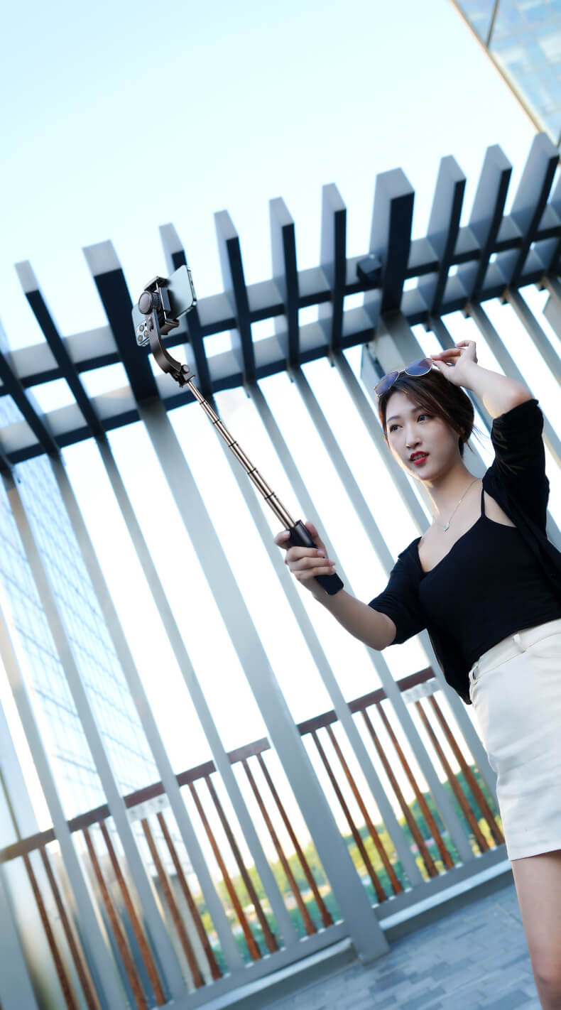 chube Tay cầm chống rung Mini Rtako L08 Mini Anti-shake Gimbal