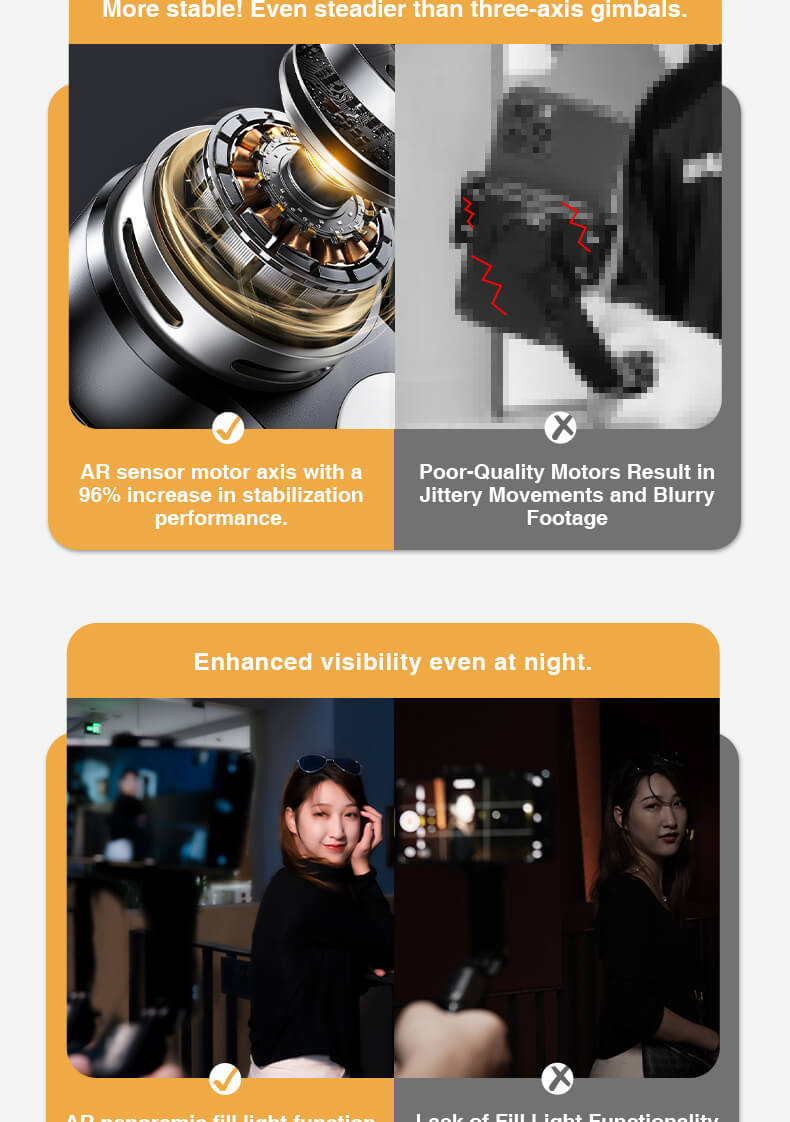 chube Tay cầm chống rung Mini Rtako L08 Mini Anti-shake Gimbal