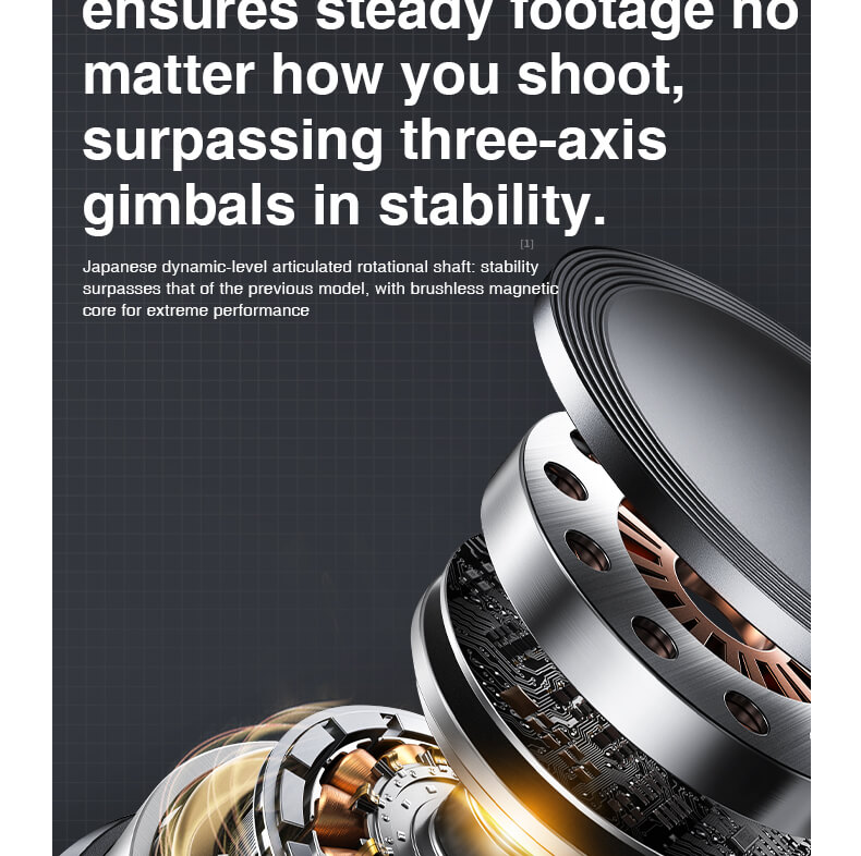 chube Tay cầm chống rung Mini Rtako L08 Mini Anti-shake Gimbal