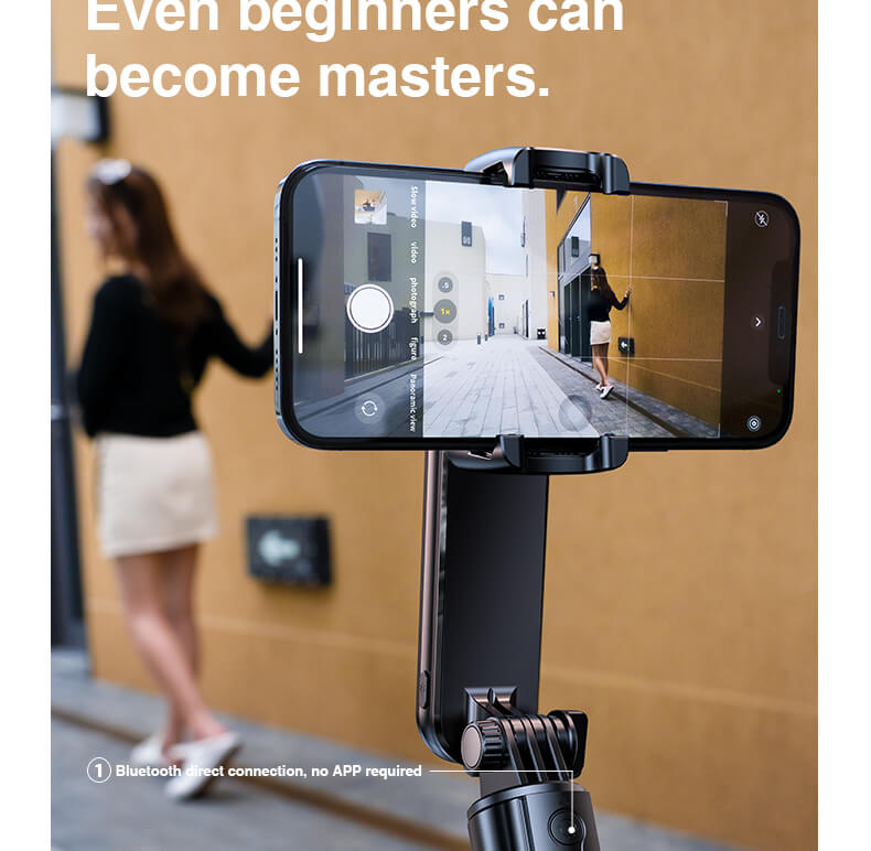 chube Tay cầm chống rung Mini Rtako L08 Mini Anti-shake Gimbal