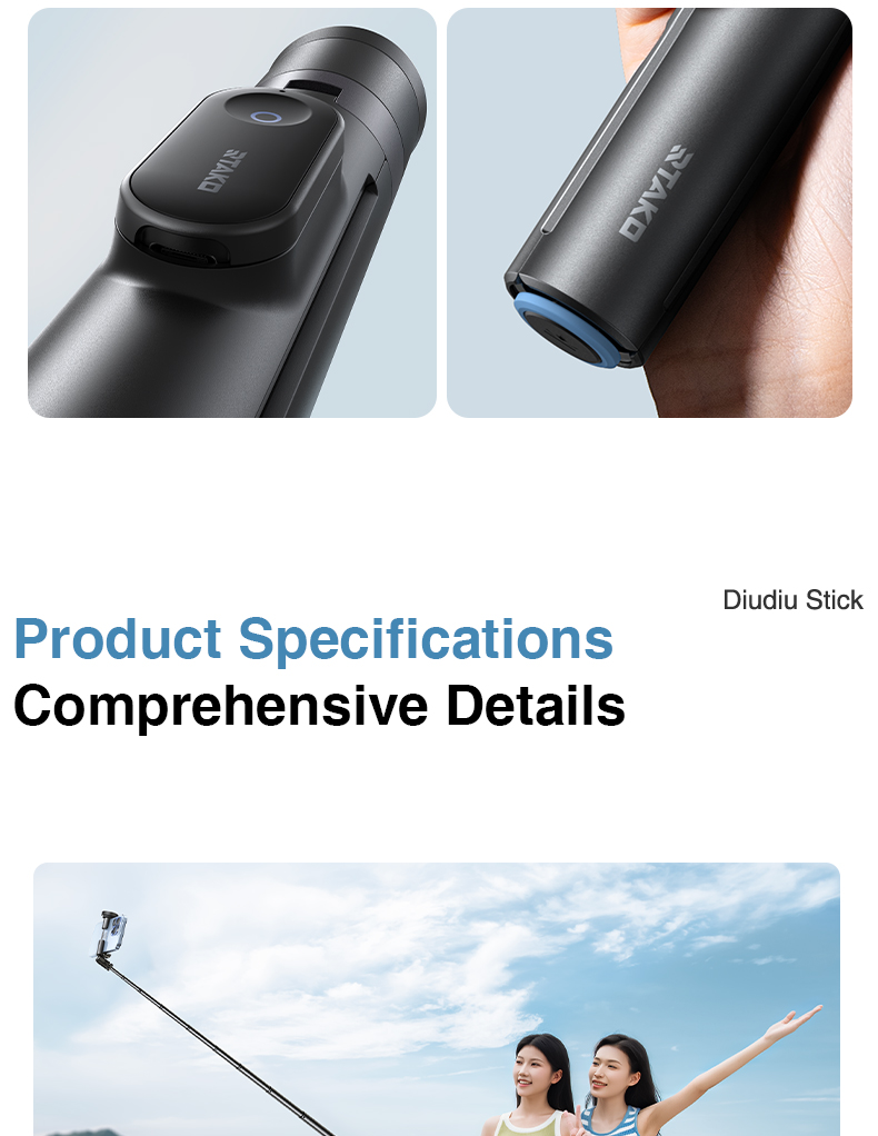 chube Tripod chân tự bung Rtako RZP001 AB226 (Xoay 720°, 1.7m)