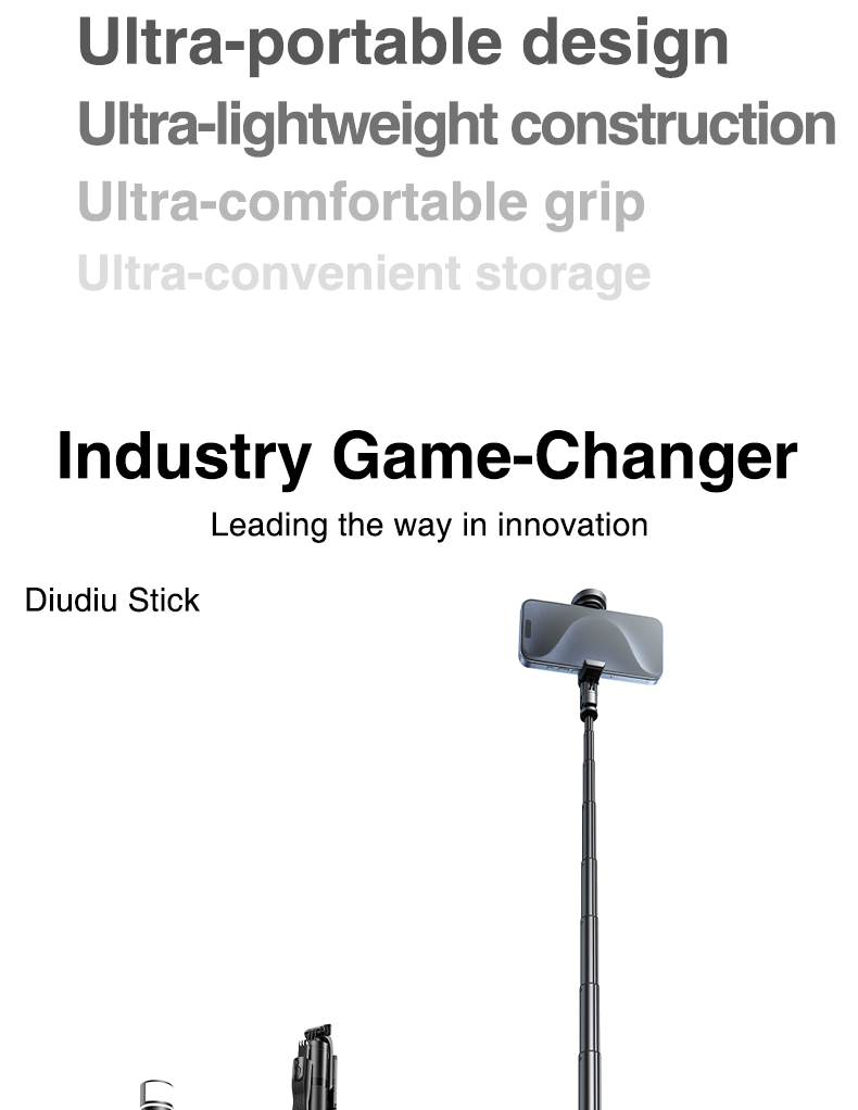 chube Tripod chân tự bung Rtako RZP001 AB226 (Xoay 720°, 1.7m)