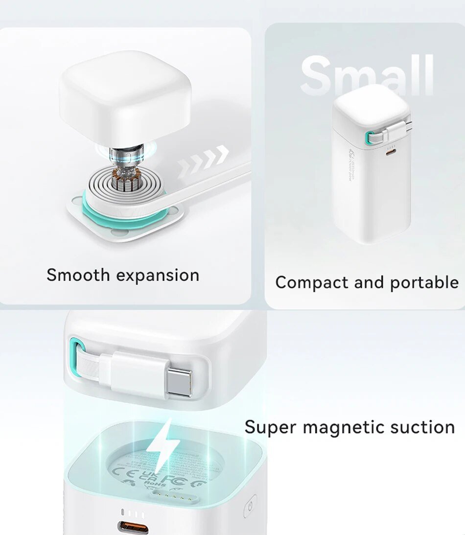 chube Pin Sạc Dự Phòng USAMS Magnetic 45W IP-PD 18000mAh