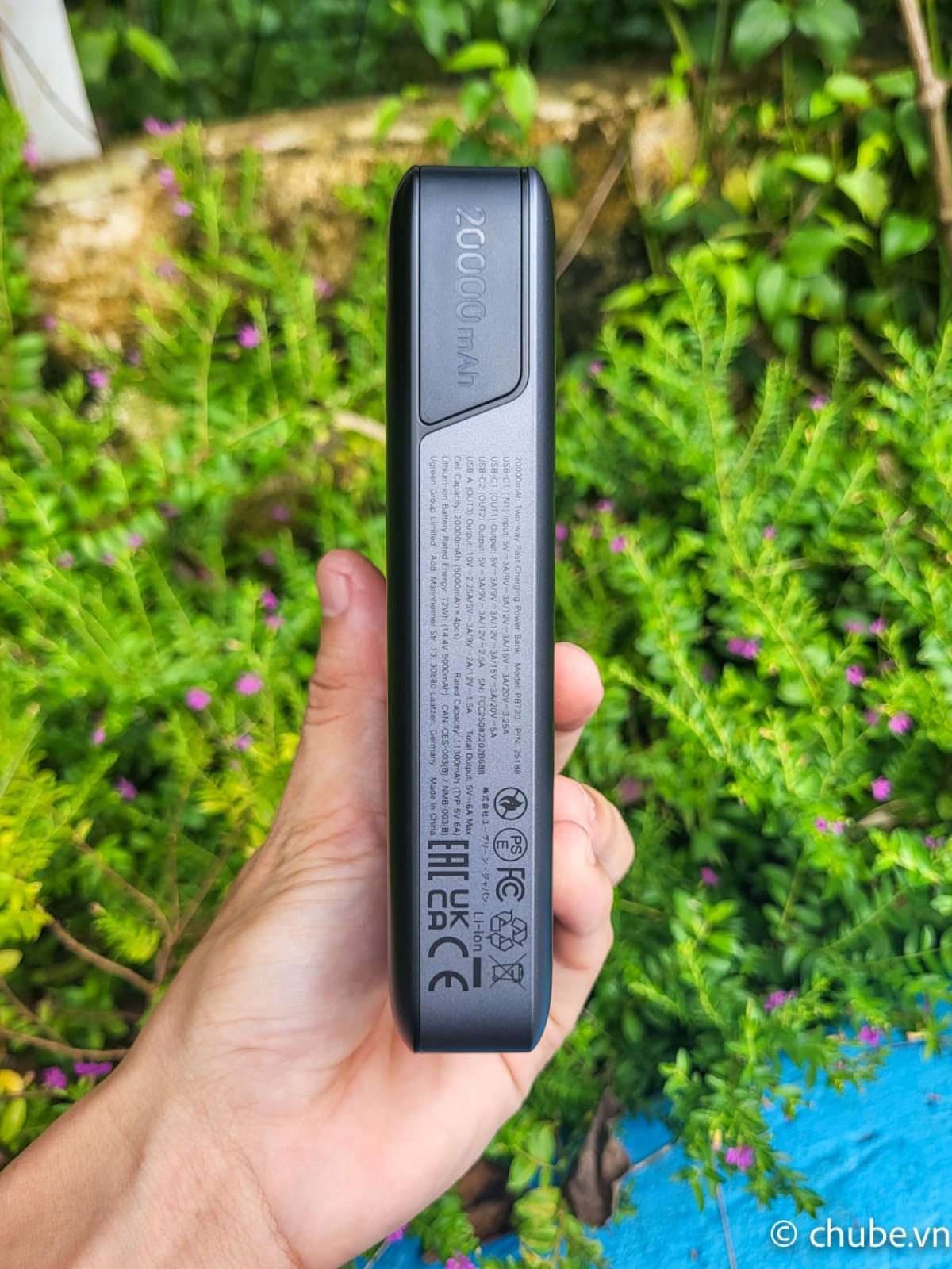 Ugreen PB720 sạc dự phòng chính hãng Chube.vn