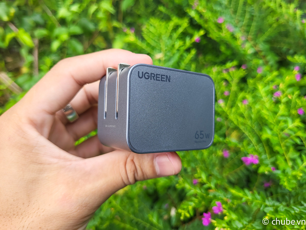 Sạc nhanh 65W Ugreen Nexode Pro X755 Type C Chube