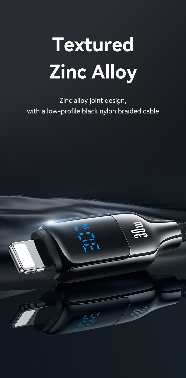 chube Cáp sạc nhanh USAMS SJ741 C To Lightning 30W HX Series