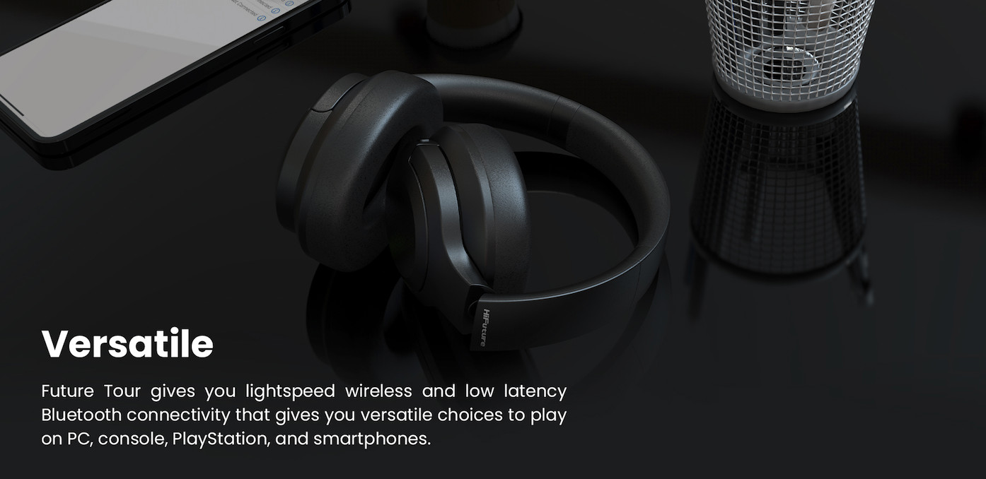 chube Tai nghe chụp tai không dây FutureTour Hybrid ANC