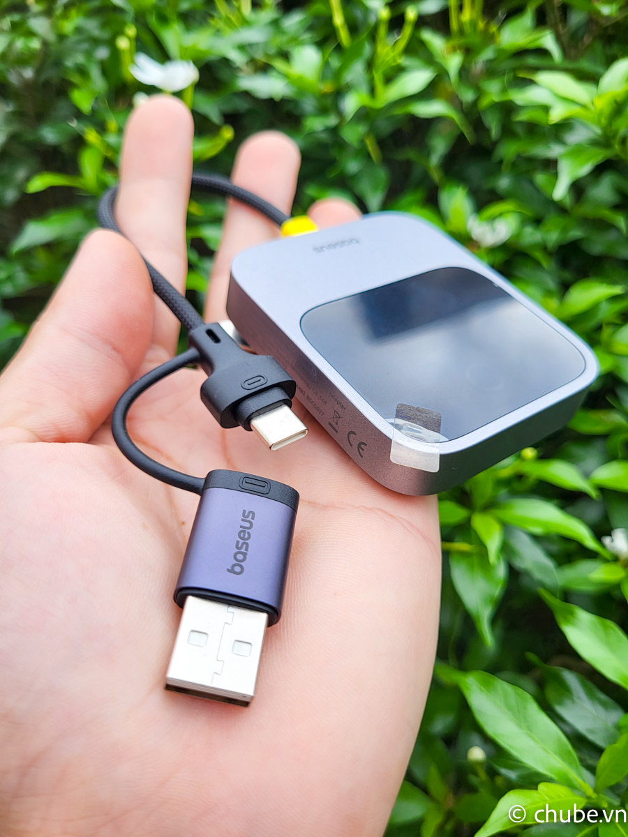 Thiết bị CarPlay không dây cho xe hơi Baseus SafeJourney Chube