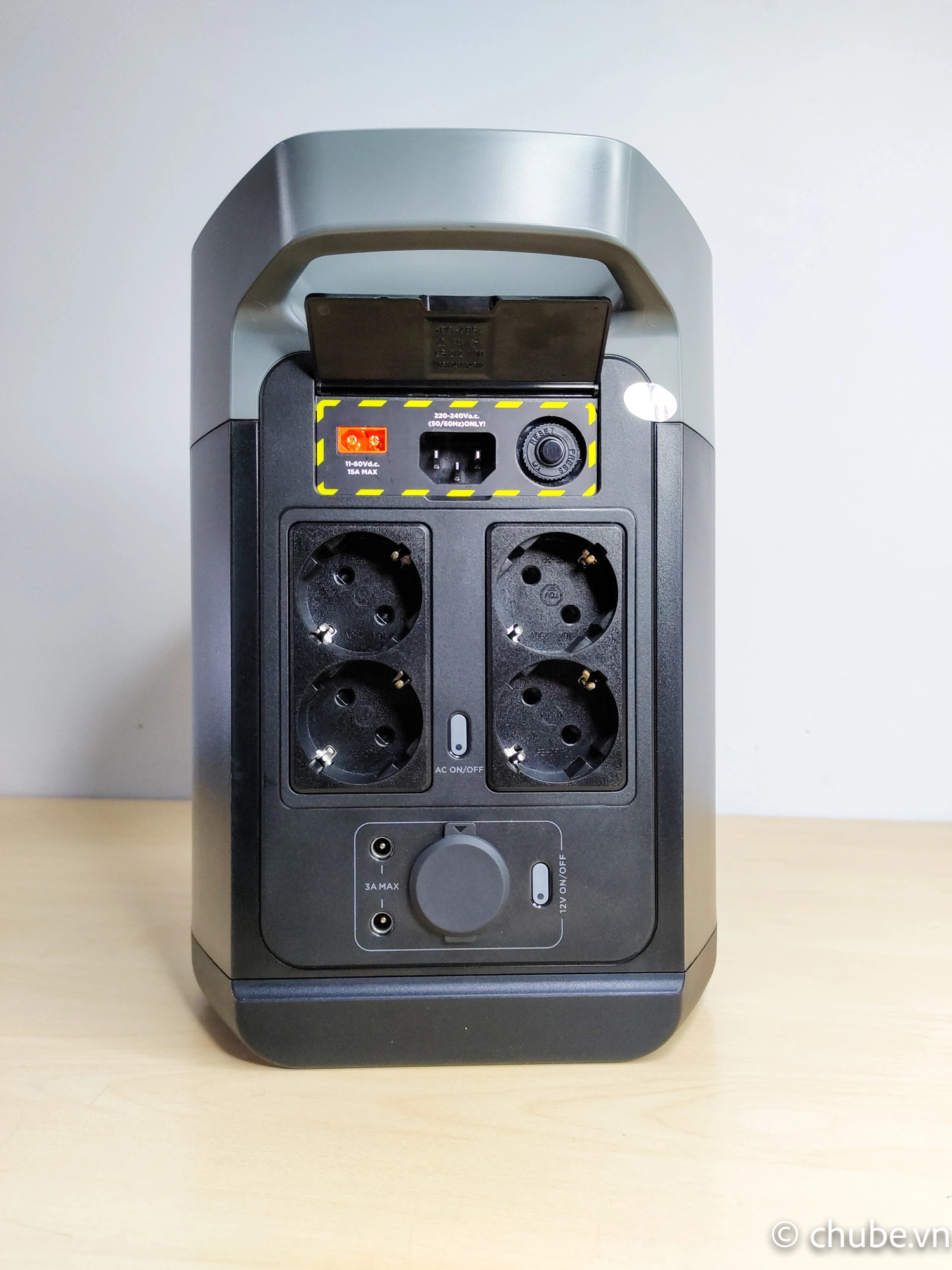 Tốc độ sạc nhanh EcoFlow DELTA