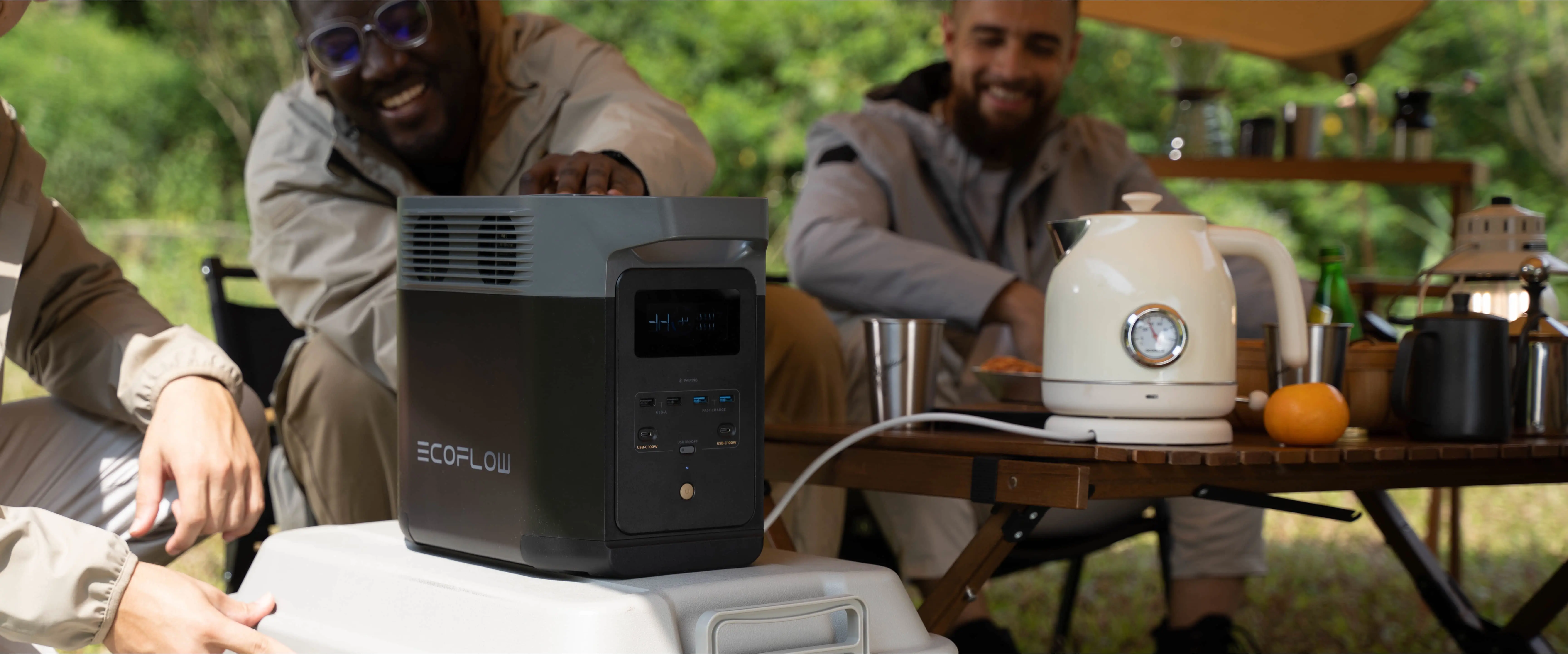 Trạm sạc EcoFlow có thể cung cấp năng lượng cho nhiều thiết bị