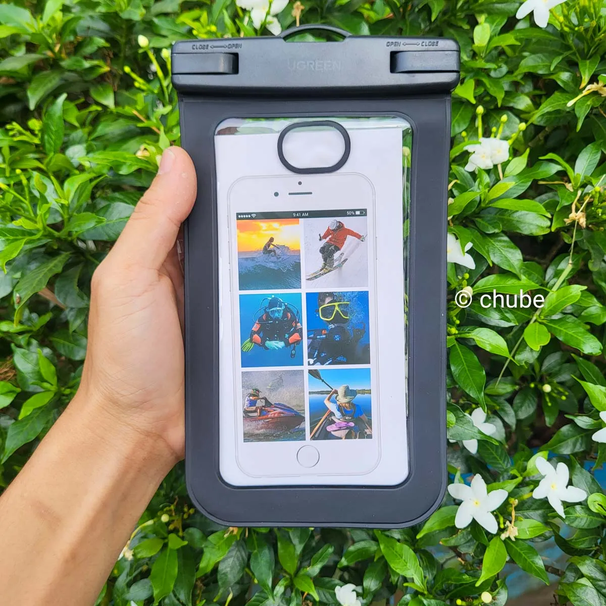 Túi đựng điện thoại chống nước Ugreen IPX8 LP186