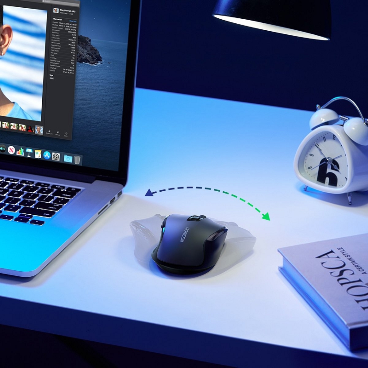 Chuột không dây chống ồn Ugreen MU006 Chube