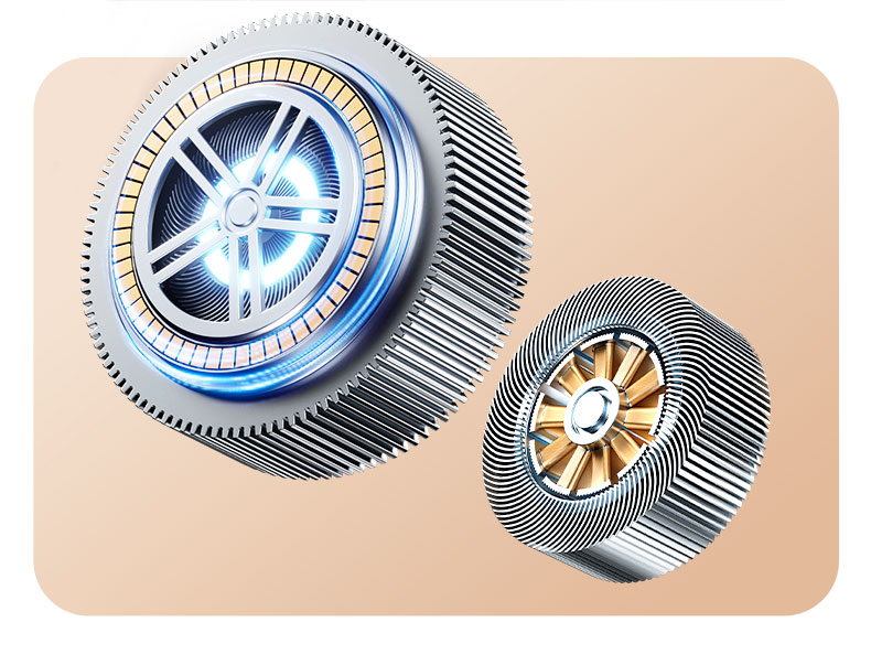 chube Quạt mini Rtako Y20 cầm tay gấp gọn pin 36h