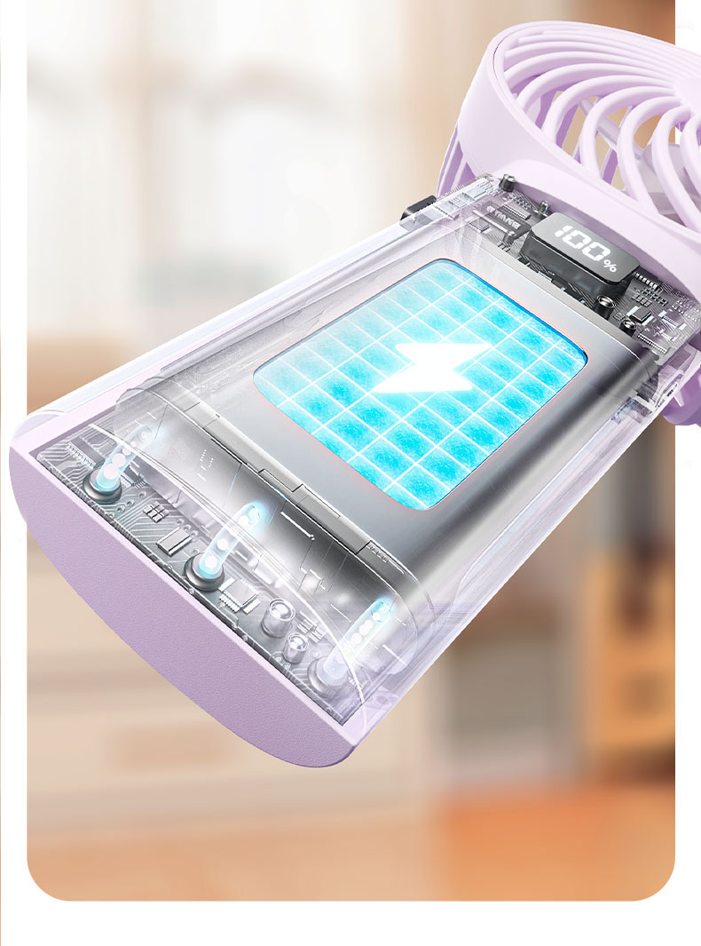 chube Quạt mini Rtako Y20 cầm tay gấp gọn pin 36h