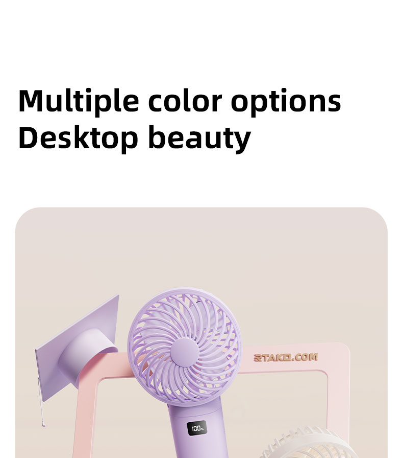 chube Quạt mini Rtako Y20 cầm tay gấp gọn pin 36h