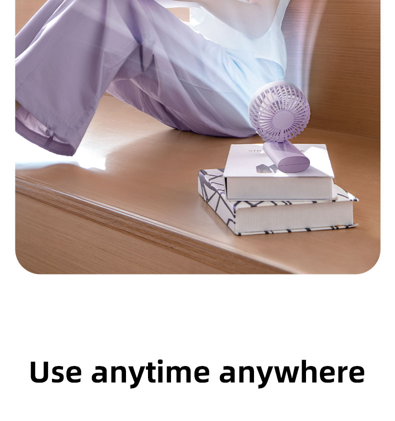 chube Quạt mini Rtako Y20 cầm tay gấp gọn pin 36h