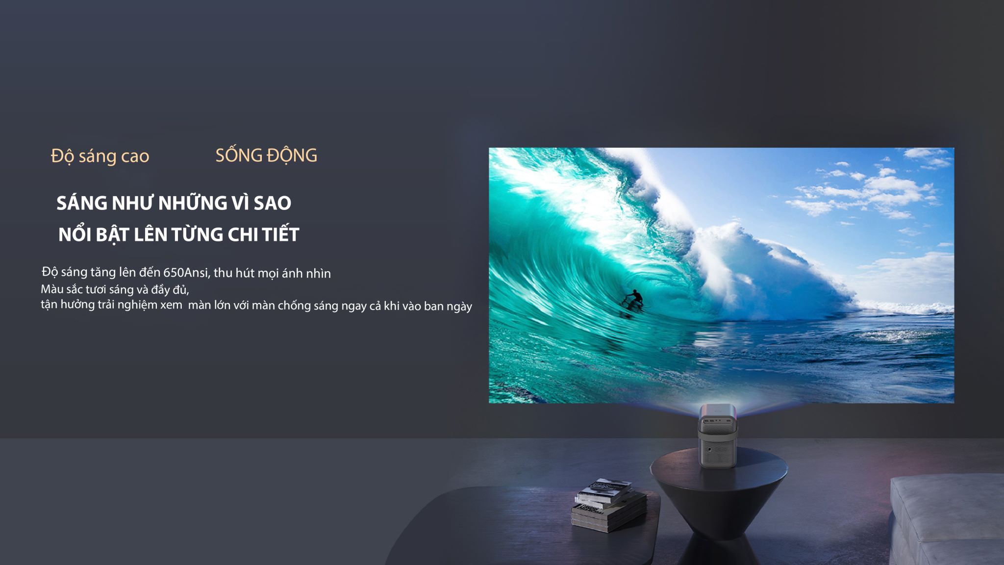 chube Máy chiếu WANBO T6R MAX