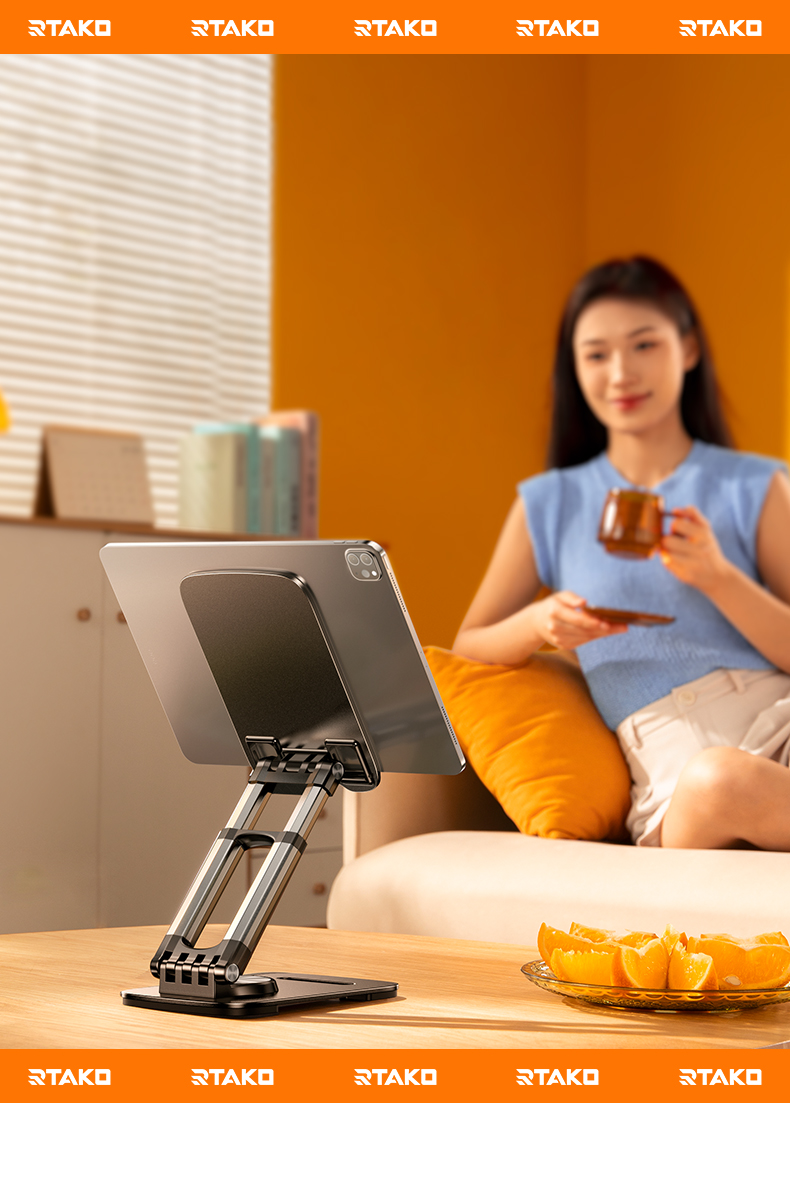 chube Giá đỡ tablet Rtako ZJ-P01 Thiết kế Mortise & Tenon, 4 khớp