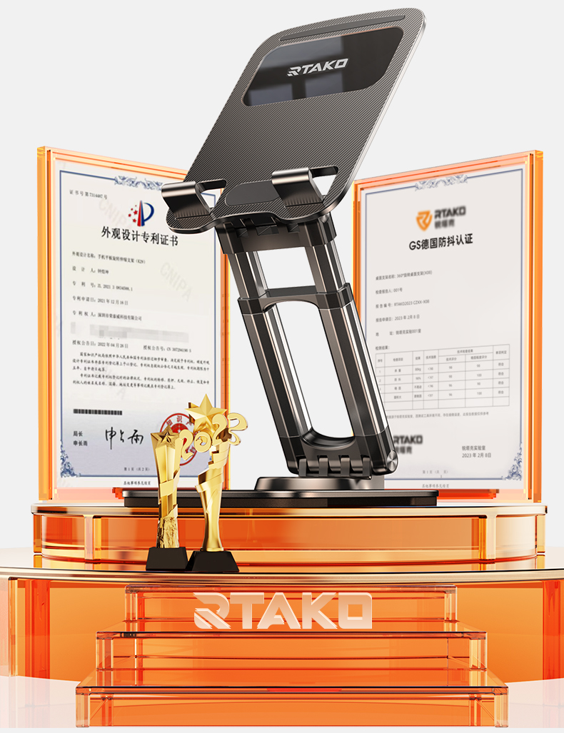chube Giá đỡ tablet Rtako ZJ-P01 Thiết kế Mortise & Tenon, 4 khớp