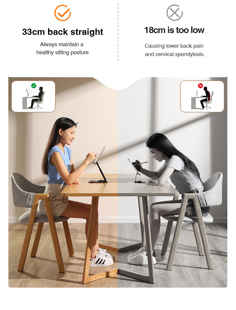 chube Giá đỡ tablet Rtako ZJ-P01 Thiết kế Mortise & Tenon, 4 khớp