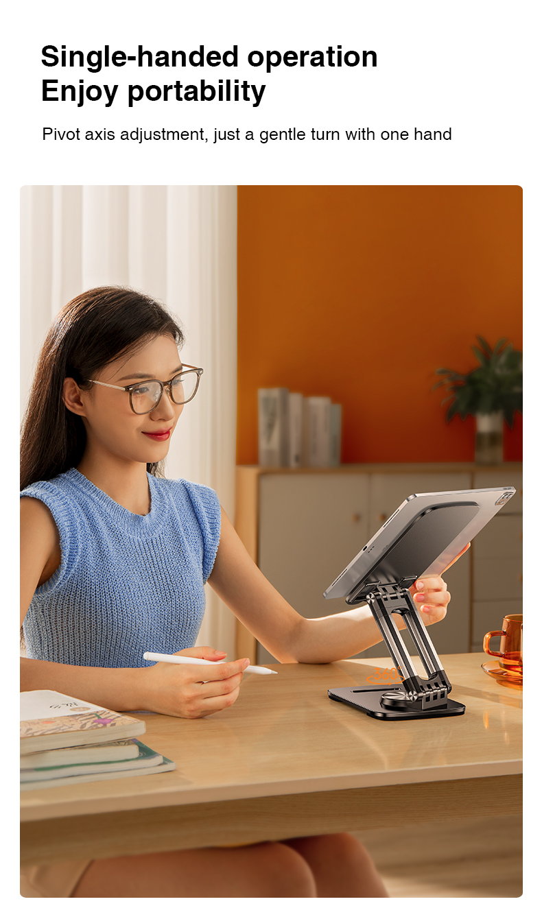 chube Giá đỡ tablet Rtako ZJ-P01 Thiết kế Mortise & Tenon, 4 khớp