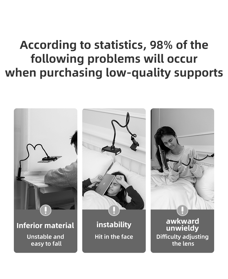 chube Giá đỡ điện thoại, iPad Rtako ZM-050 - Kẹp bàn xoay 360