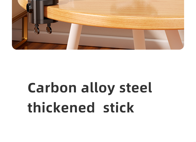 chube Giá đỡ điện thoại, iPad Rtako ZM-050 - Kẹp bàn xoay 360