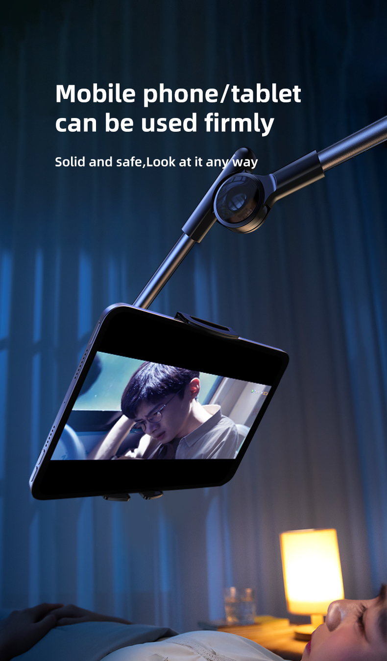 chube Giá đỡ điện thoại, iPad Rtako ZM-050 - Kẹp bàn xoay 360