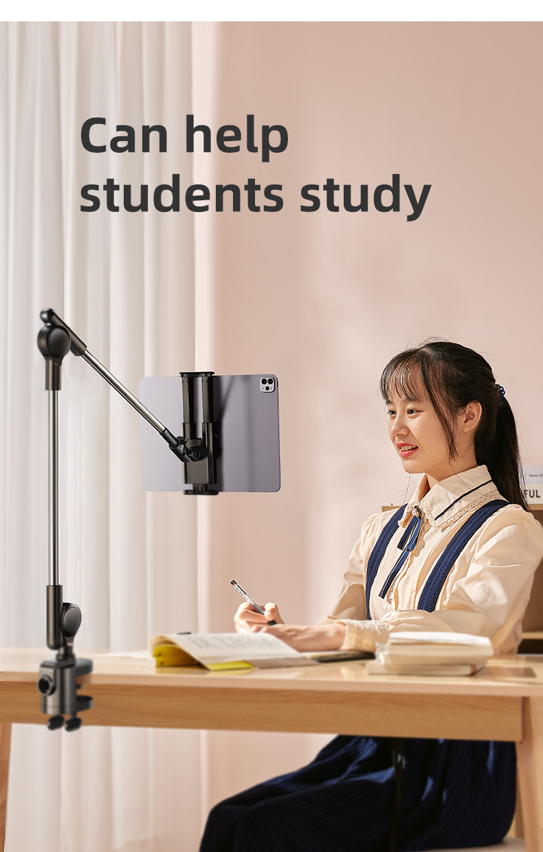 chube Giá đỡ điện thoại, iPad Rtako ZM-050 - Kẹp bàn xoay 360