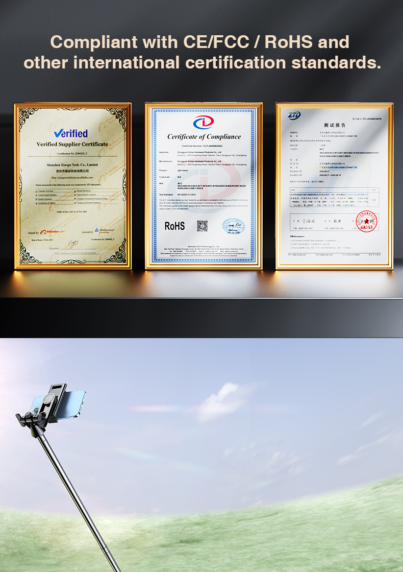 chube Tripod cho điện thoại góc siêu rộng RTAKO ZP220 2,1m