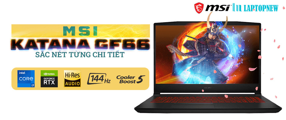 MSI KATANA GF66 - SẮC NÉT TỪNG CHI TIẾT | MSI OFFICIAL STORE