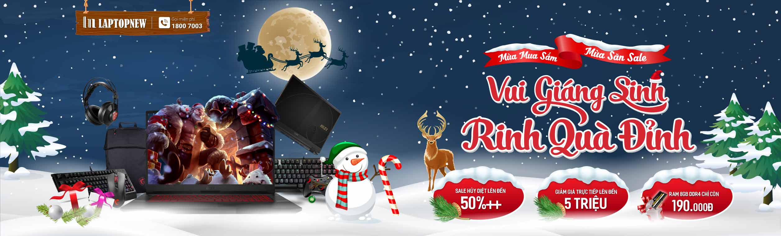 HELLO NOEL: MÙA ĐÔNG ẤM ÁP - QUÀ TẶNG BÁT NGÁT | MSIVIETNAM.vn