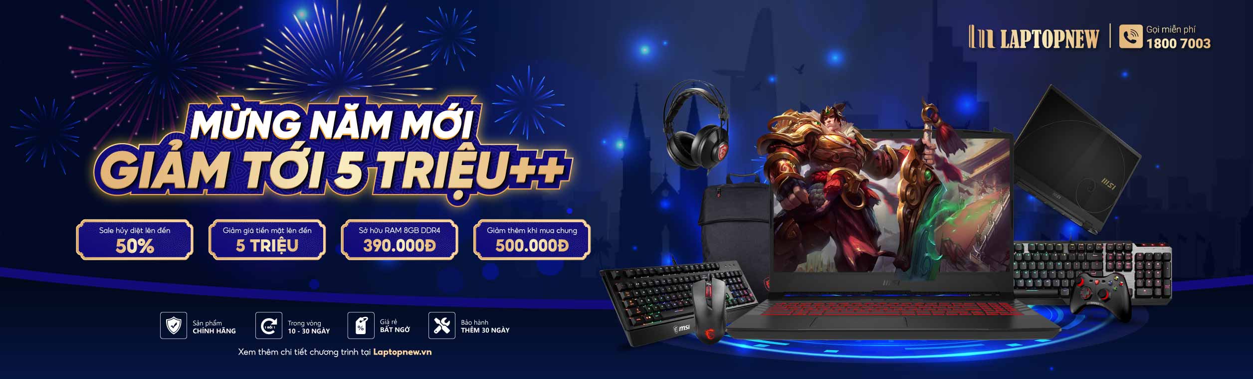 MỪNG NĂM MỚI - GIẢM TỚI 5 TRIỆU | MSIVIETNAM