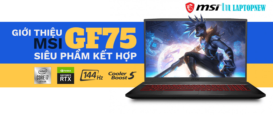 GIỚI THIỆU MSI GF75 CPU GEN 10TH - SIÊU PHẨM KẾT HỢP | MSI OFFICIAL STORE