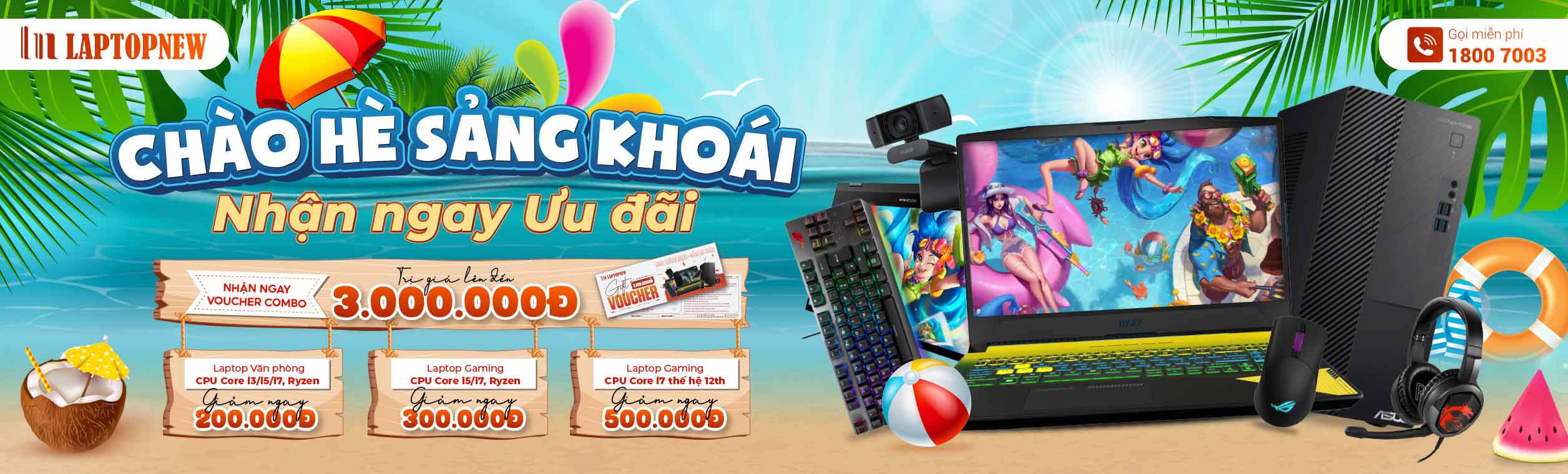 CHÀO HÈ SẢNG KHOÁI - THOẢI MÁI SĂN SALE