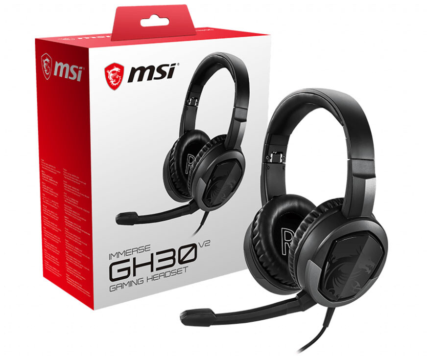 MSI ra mắt tai nghe chơi game Immerse GH30 V2