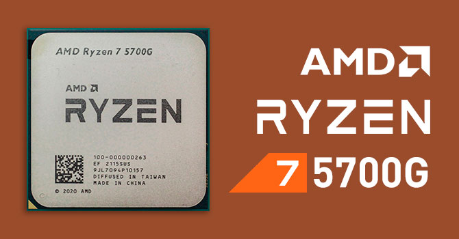 ĐÁNH GIÁ CPU AMD 5700G