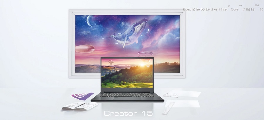 Giới thiệu về dòng laptop phục vụ nhu cầu sáng tạo nội dung