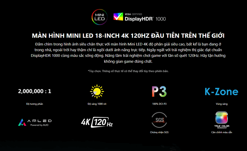 MSI Titan 18 HX - LCD 4K