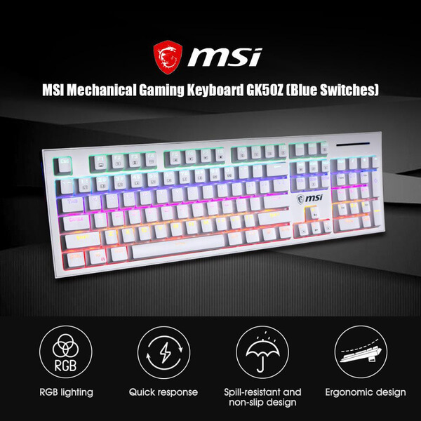 Keycaps độc quyền đến từ chính nhà hãng MSI