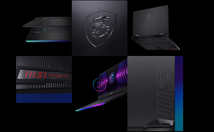 MSI Raider GE67 - thiết kế