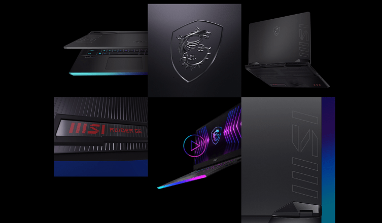 Thiết kế của MSI Raider GE77