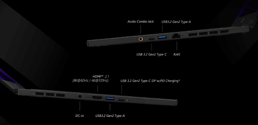 Cổng kết nối MSI Stealth 15