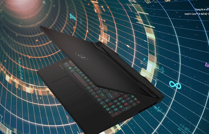 MSI Vector GP77 - Thiết kế (Ảnh minh họa)