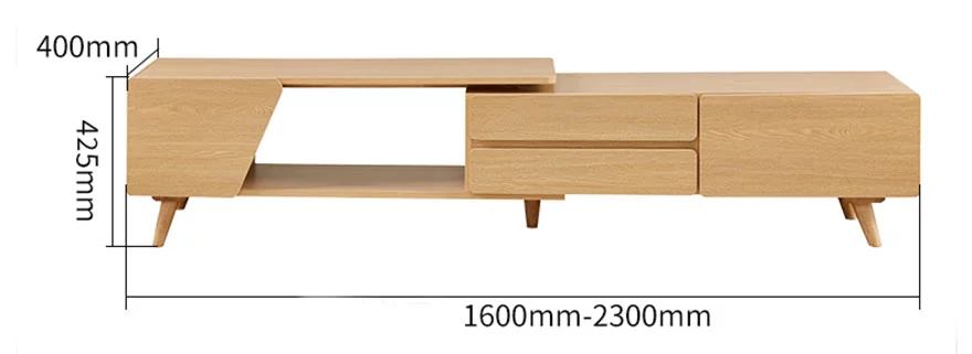 Kệ Tivi MS 18 với kích thước cụ thể