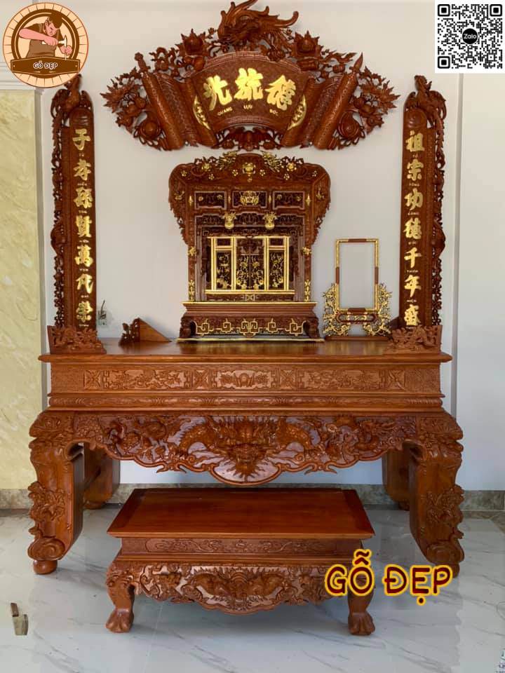 Cuốn Thư Câu Đối Dát Vàng CTCD 66226