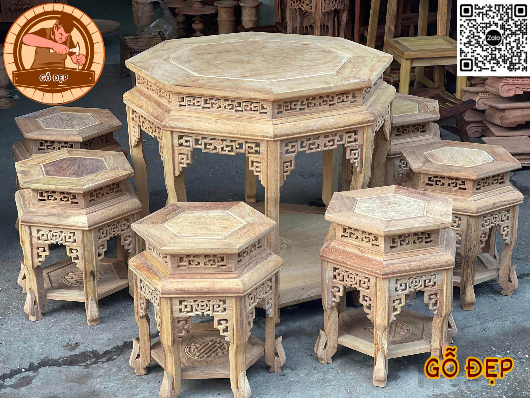 Bộ bàn ghế ngồi uống nước trà hiện đại