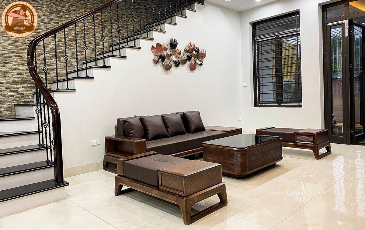 Bàn ghế sofa thiết kế hiện đại sang trọng