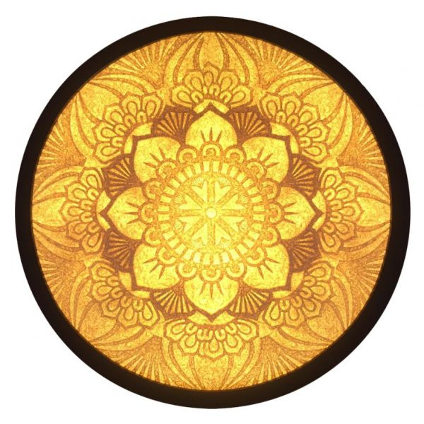 Tranh giấy dừa ( Mandala ) 04