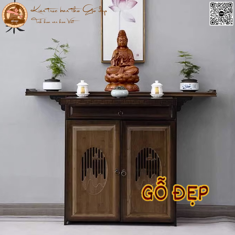 Bàn Thờ Đứng Gỗ Công Nghiệp - CN 01